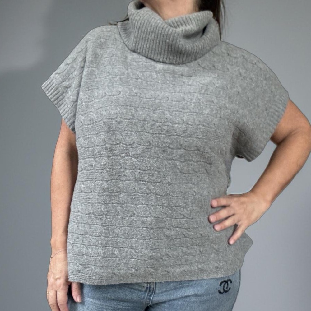 Polo by Ralph Lauren Gray Cowl Neck Sweater